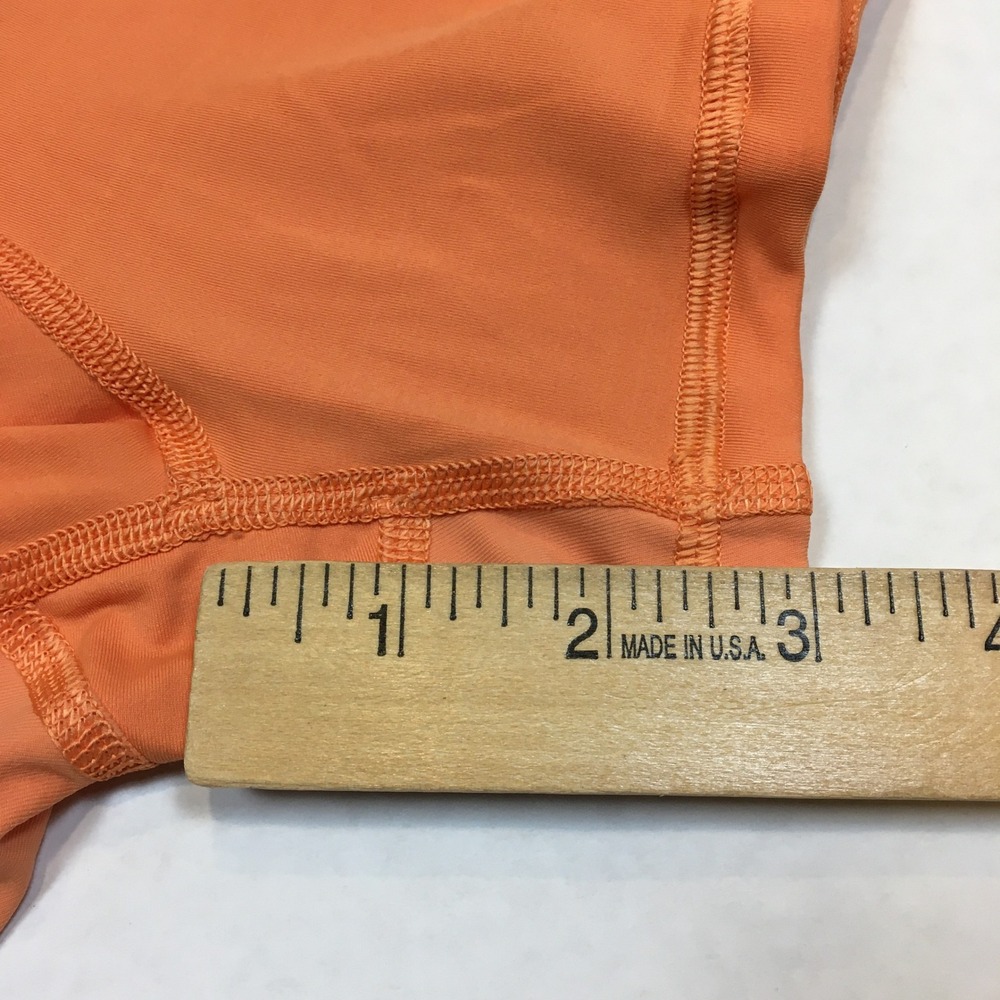 Lululemon Pace Rival Skirt Skort Sz 10 Regular Orange Pickleball Tennis Run - Picture 12 of 15